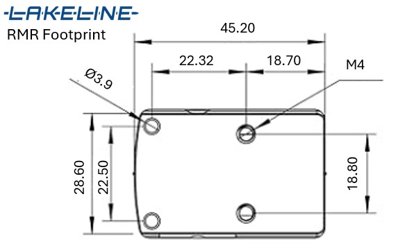 RMR Footprint Diagram